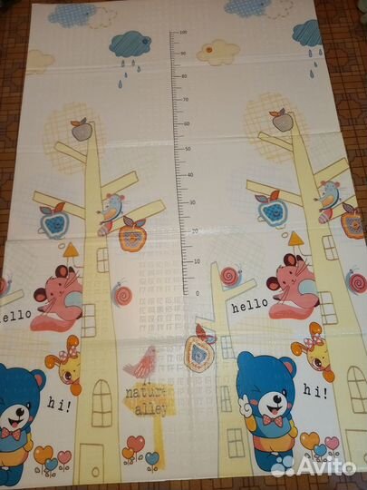 Коврик для ползания детский