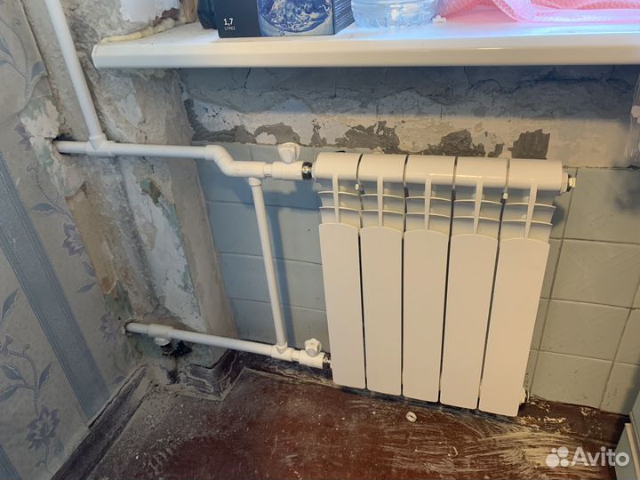 Замена радиаторов отопления