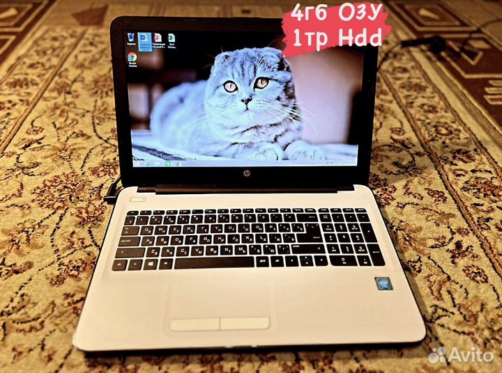 Бизнес Ноутбук HP intel 4гб/1тр Hdd