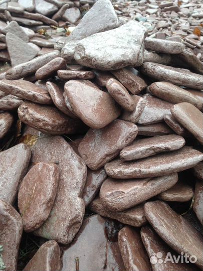 Галтованный камень, галтованный плитняк