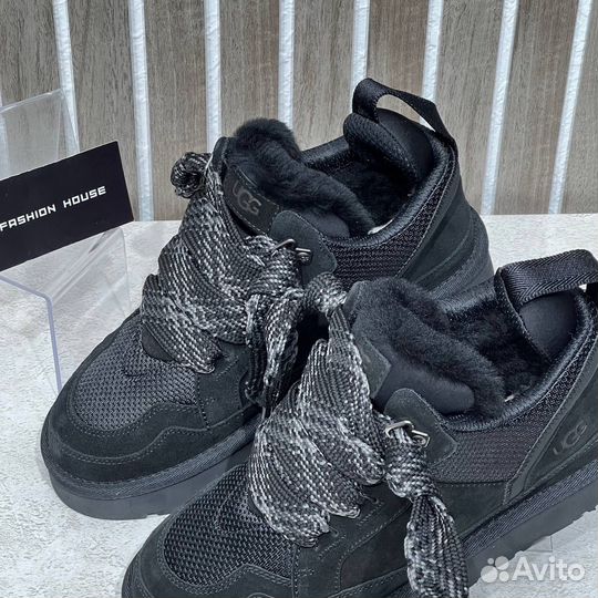 Зимние Кроссовки Угги UGG Lowmel Black