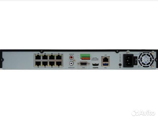 16 канальный IP регистратор с 8 PoE интерфейсами