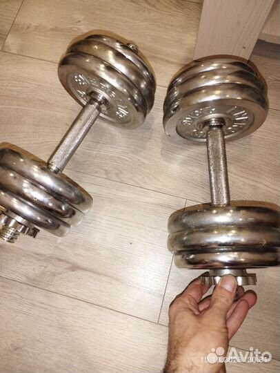 Гантели разборные