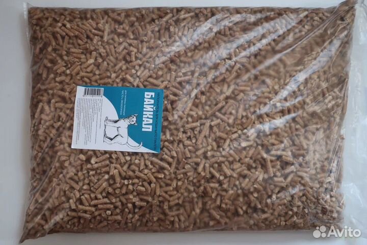 Наполнитель впитывающий Байкал Древесный (5 л)