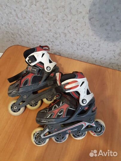 Роликовые коньки детские раздвижные
