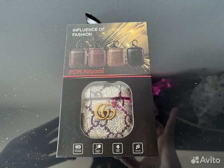 Чехол AirPods c logo