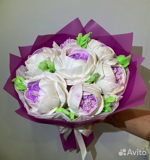 Букет из зефира