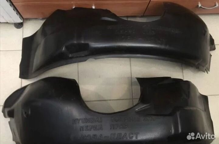 Защита арок на Хендай Акцент