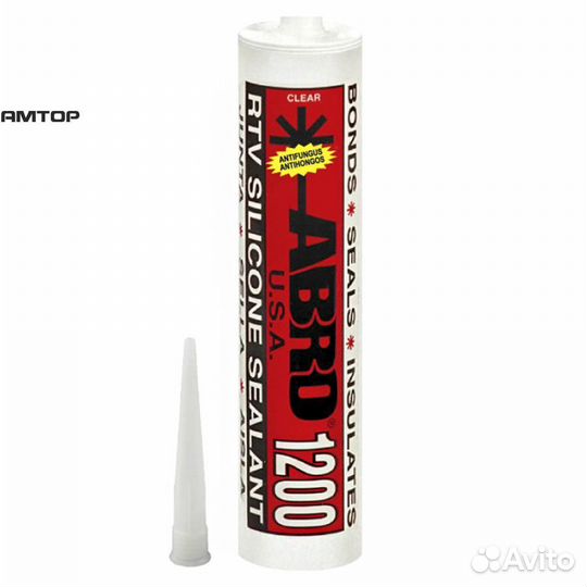 Abro SS-1200-WH Герметик силиконовый 