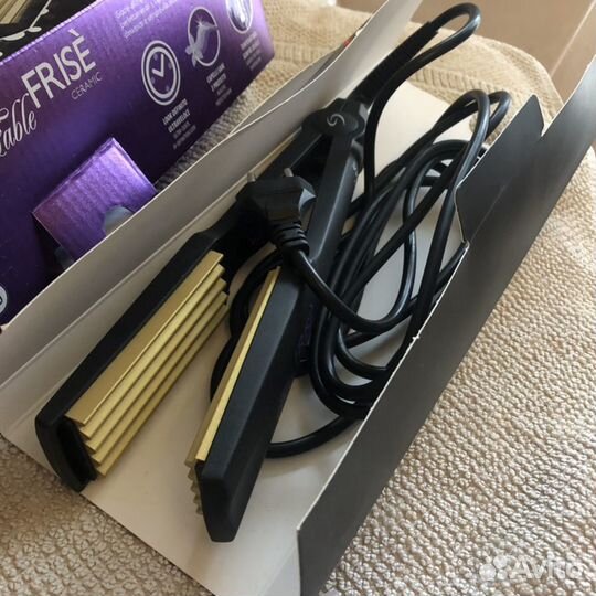 Щипцы плойка гофре gama