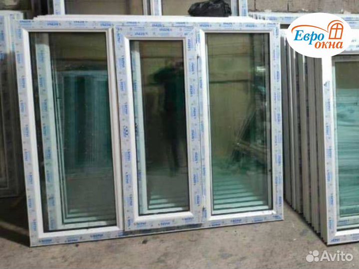 Окна пластиковые, окна не б/у, окна пвх