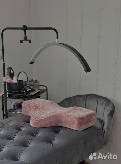 Кушетка+стул+лампа+этажерка+органайзеры