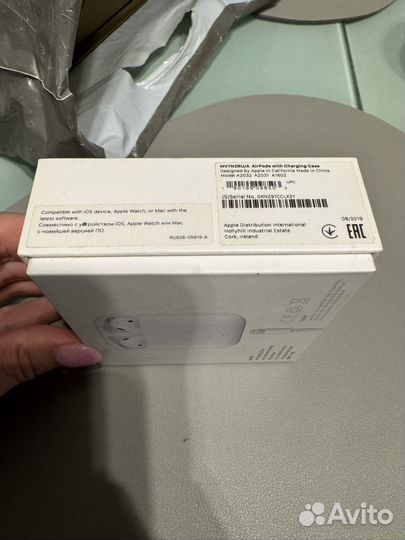 Наушники apple airpods 1 2