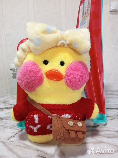 Мягкая игрушка уточка Лан фан