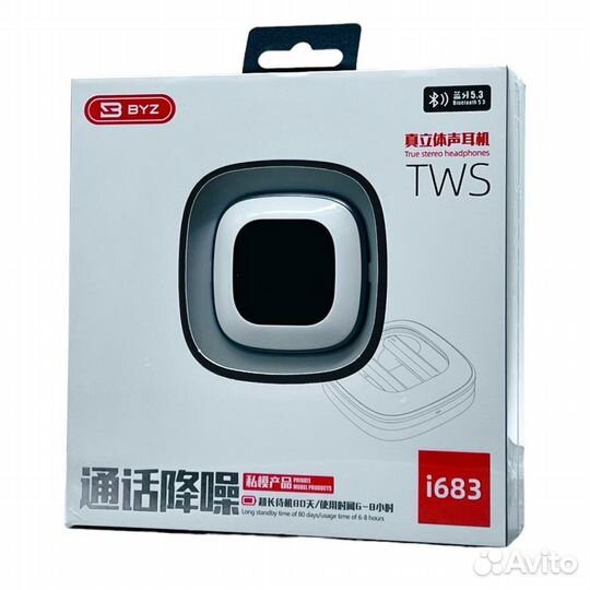 Bluetooth гарнитура BYZ i683 TWS White