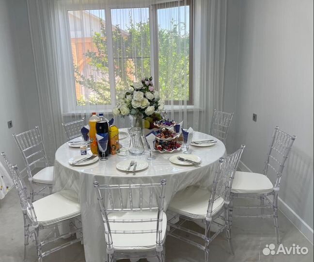 Прокат столы и стулья