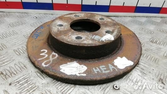 Диск тормозной задний mazda 3 1 (HEA38LR01)