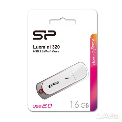 Flash Usb2.0 Silicon Power LuxMini 320 на 16GB