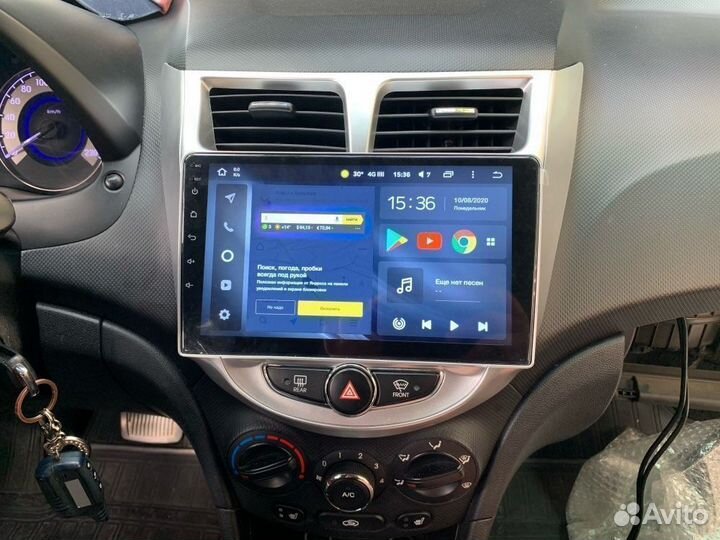 Магнитола Hyundai Solaris Teyes CC2L plus