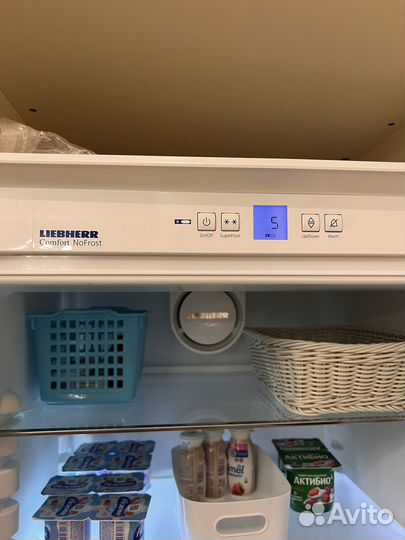 Встраиваемый холодильник Liebherr no frost