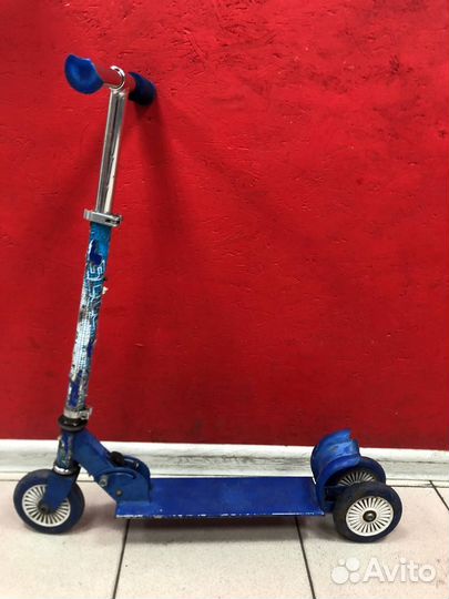 Самокат (синий)