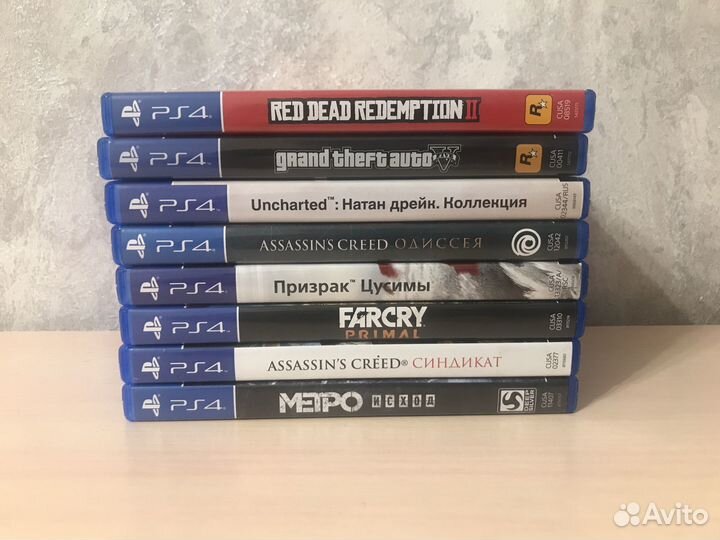 Игры для приставок ps4