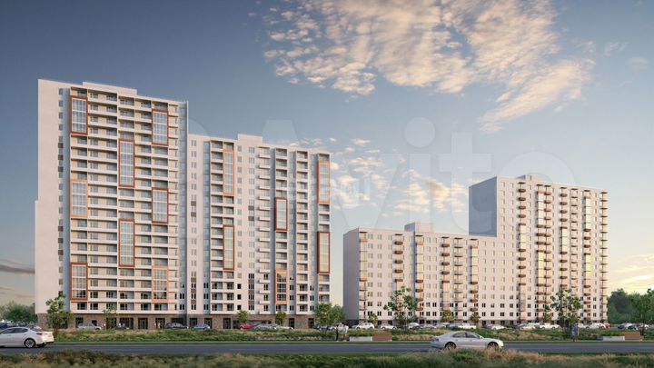 Квартира-студия, 23,6 м², 15/17 эт.