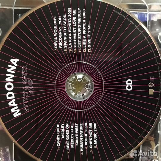 Турбук Sticky & Sweet tour Madonna 2008