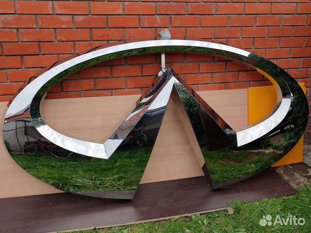 Эмблема infiniti наружная вывеска. Реклама