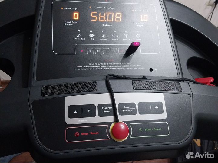 Беговая дорожка электрическая складная Aero Fit