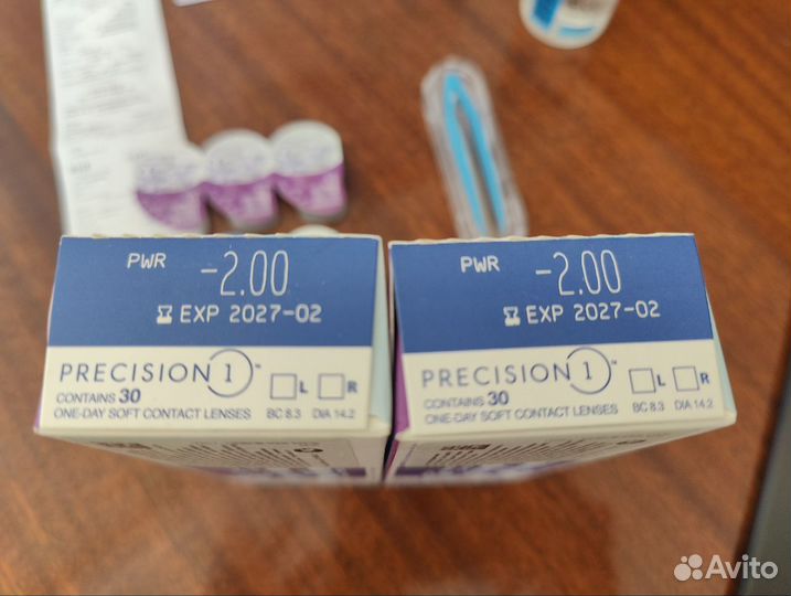 Контактные линзы однодневные Alcon Precision 1