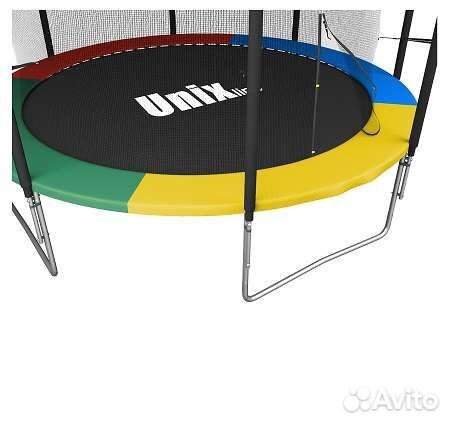 Батут unix line simple 12 ft color inside