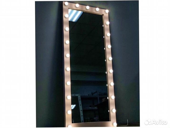 Зеркало с лампочками