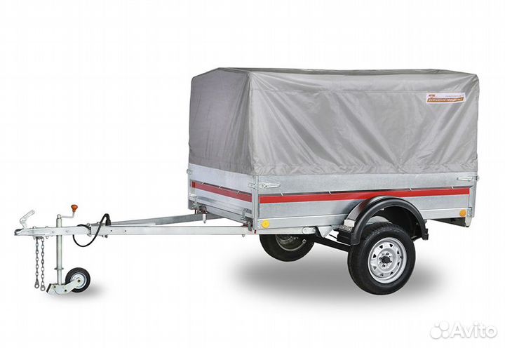 Прицеп Крепыш 2 высокий тент (H1100)