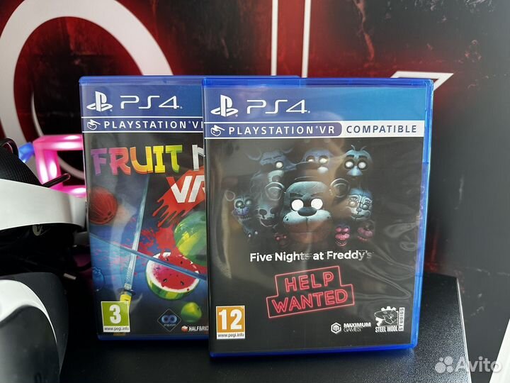 Sony PS VR (2rev) + move + диски