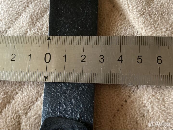 Ремень брючный для школьника, кожаный