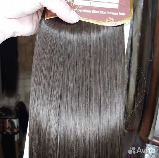 Термо волосы на заколках