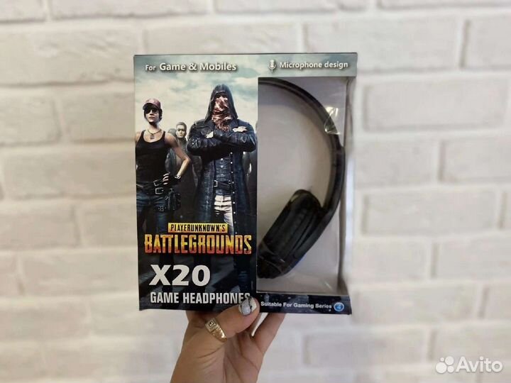 Игровые наушники с микрофоном