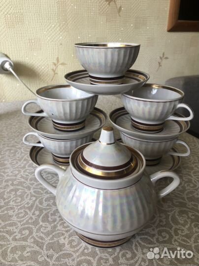 Чайный сервиз СССР новый