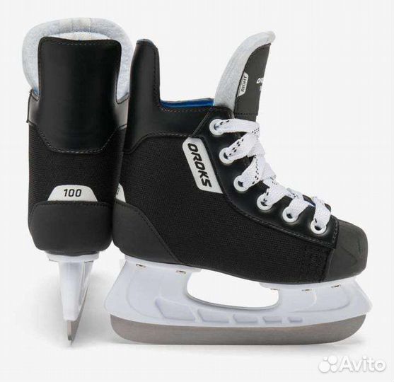 Коньки хоккейные новые Decathlon