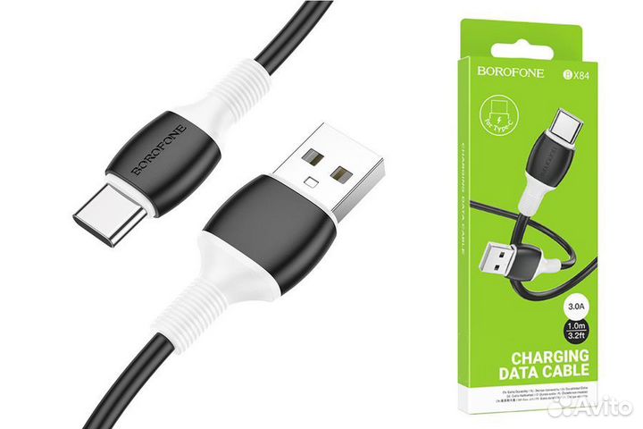 Кабель usb type-c Borofone BX84