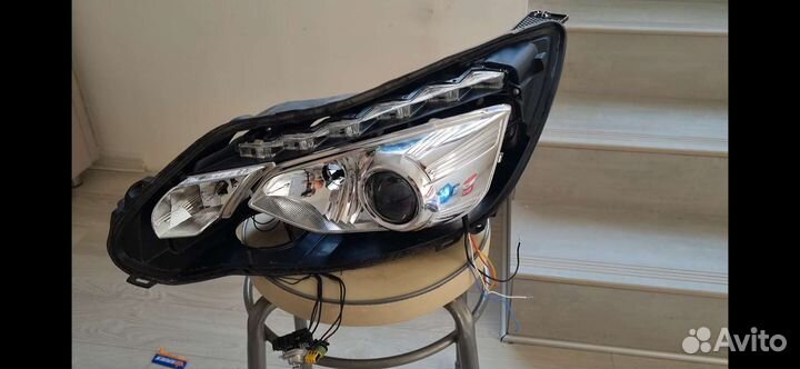 Установка bi led линз