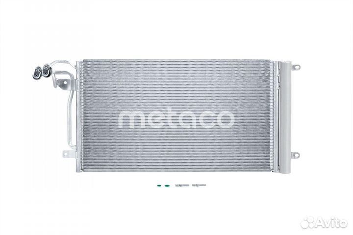 Радиатор кондиционера Skoda Fabia (07-15)