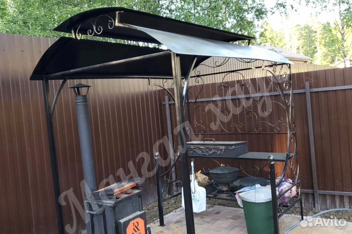 Мангал беседка