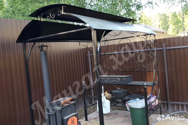 Мангал беседка