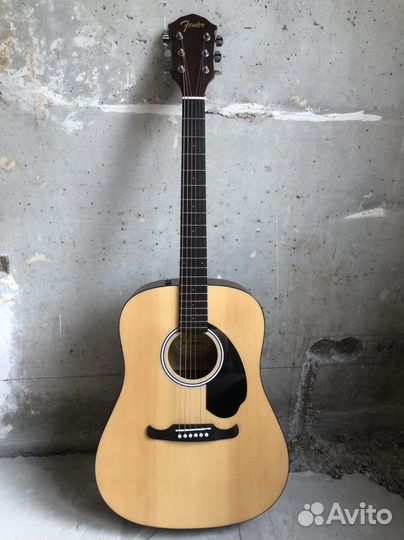 Электроакустическая гитара fender fa125