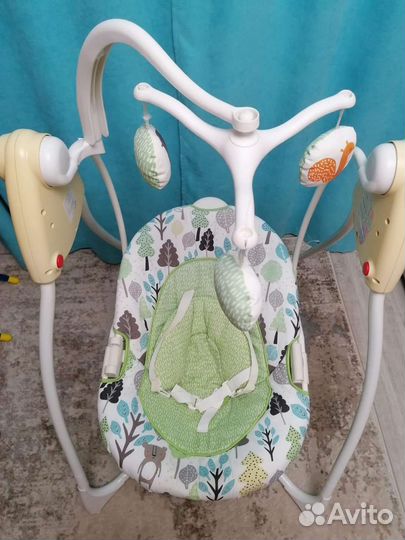 Детские электронные качели