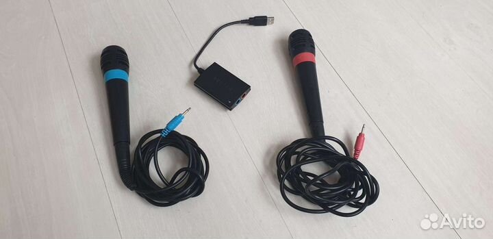 Микрофоны от PlayStation-3 с диском SingStar