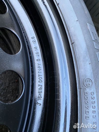 Колеса- Диски Штамп, шины 205/55 r16 и колпаки