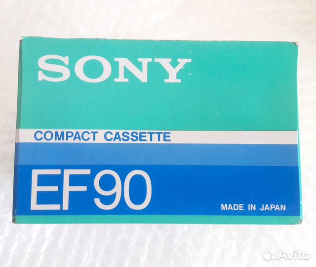 Аудиокассеты Sony EF90 (10 шт.)